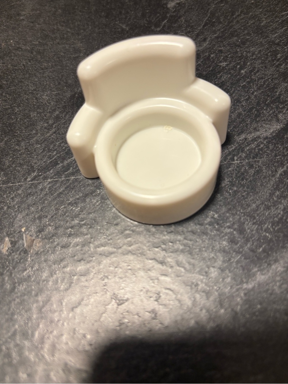 Fisher Price Little People White Chair for House Replacement Furniture Piece